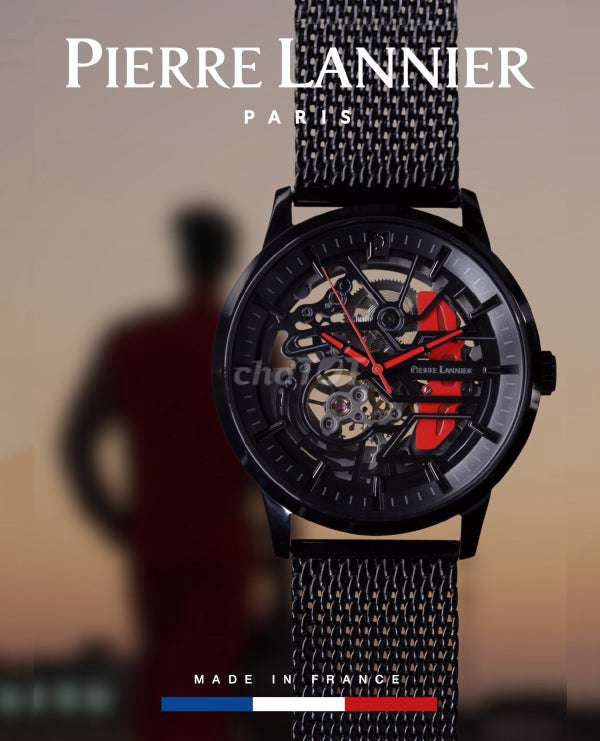 Đồng hồ Pierre Lannier Nam Cơ Đen Pháp. Mua bán Đồng hồ tại Huyện An Dương Hải Phòng được đăng bởi Hồng Sơn hình 1