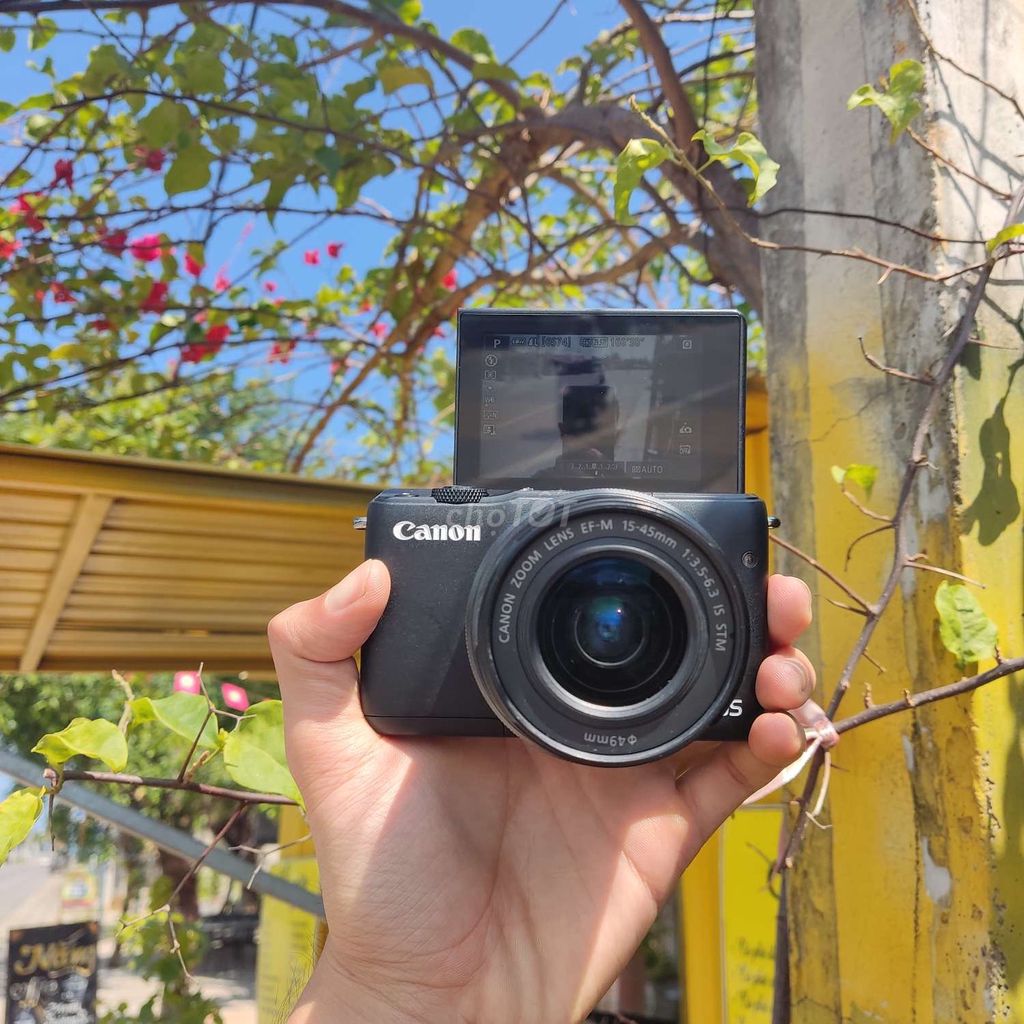 Máy ảnh Canon M10 Đen Như mới. Mua bán Máy ảnh, Máy quay tại Thành phố Qui Nhơn Bình Định được đăng bởi Hoàng Duy hình 1