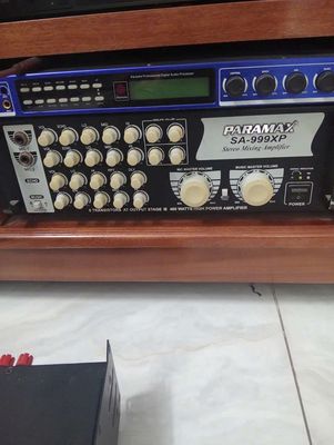 Cần bán amly paramax SA-999XP. Mua bán Tivi, Âm thanh tại Quận Bình Tân Tp Hồ Chí Minh được đăng bởi ngọc tạo
