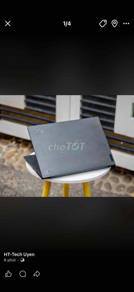 Lenovo ThinkPad X1 Extreme Gen 4 i7-11800H 16”. Mua bán Laptop tại Thành phố Biên Hòa Đồng Nai được đăng bởi Uyên Phạm hình 1