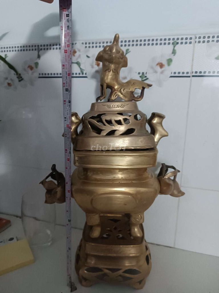 Lư đồng Đồng Vàng đồng 45cm Lành. Mua bán Đồ sưu tầm, đồ cổ tại Thành phố Thủ Đức Tp Hồ Chí Minh được đăng bởi Tên chưa cung cấp hình 1