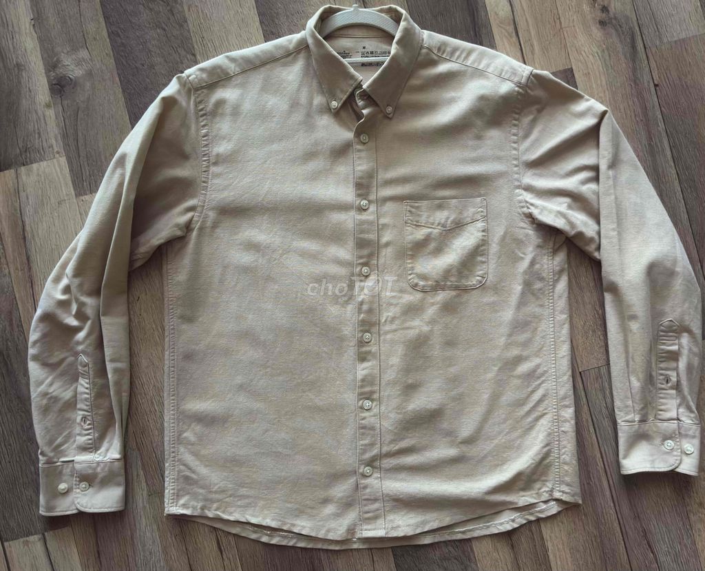 Áo sơ mi nam Muji vải màu Be size M. Mua bán Quần áo tại Quận Liên Chiểu Đà Nẵng được đăng bởi Lê Thanh Đức hình 1