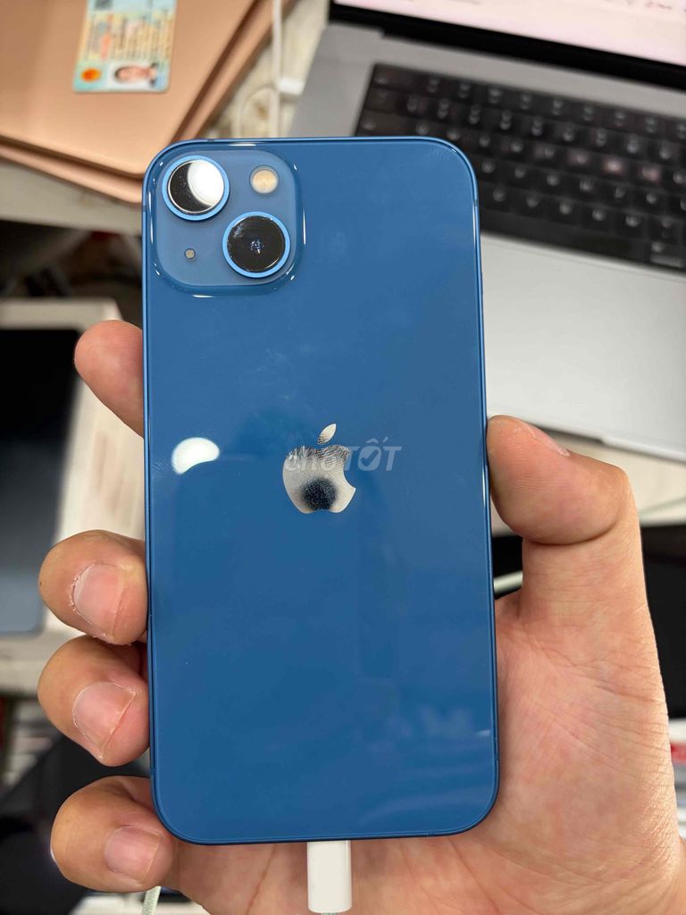 Apple iPhone 13 128GB Xanh VN/a pin 100. Mua bán Điện thoại tại Huyện Thanh Trì Hà Nội được đăng bởi Đoàn Xuân Tùng hình 1