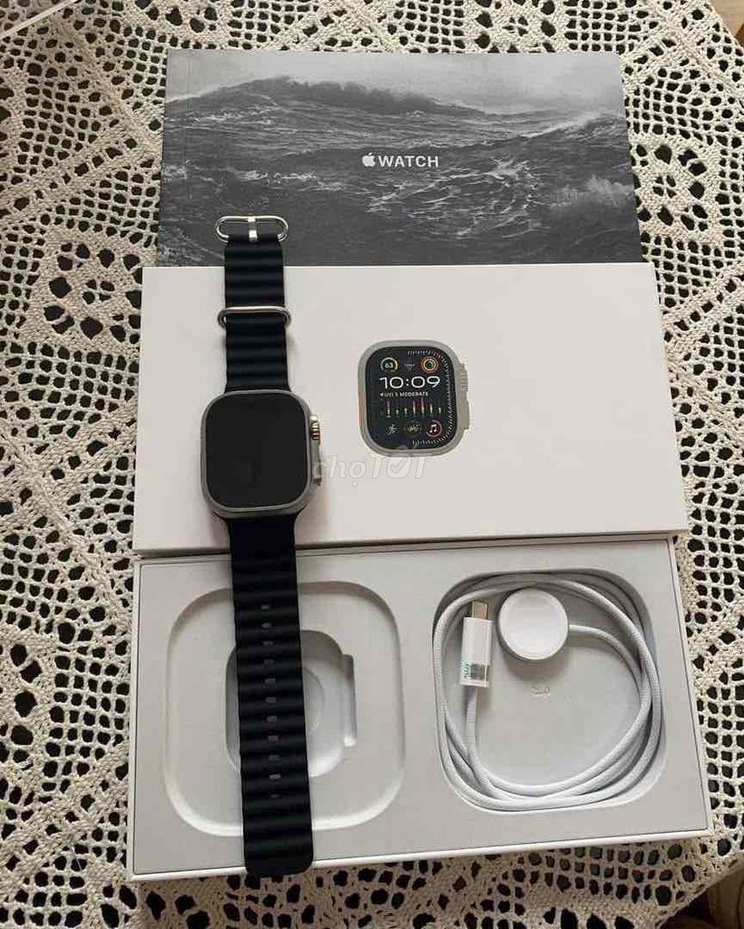 apple watch ultra gen 1/49 likenew pin 96% nguyên