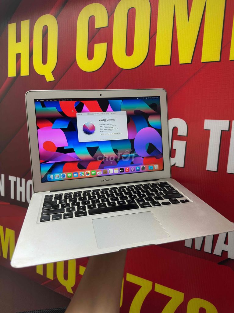 Apple Macbook Air 2017 I5 8GB/128GB Bạc. Mua bán Laptop tại Quận Đống Đa Hà Nội được đăng bởi HQ Computer hình 1