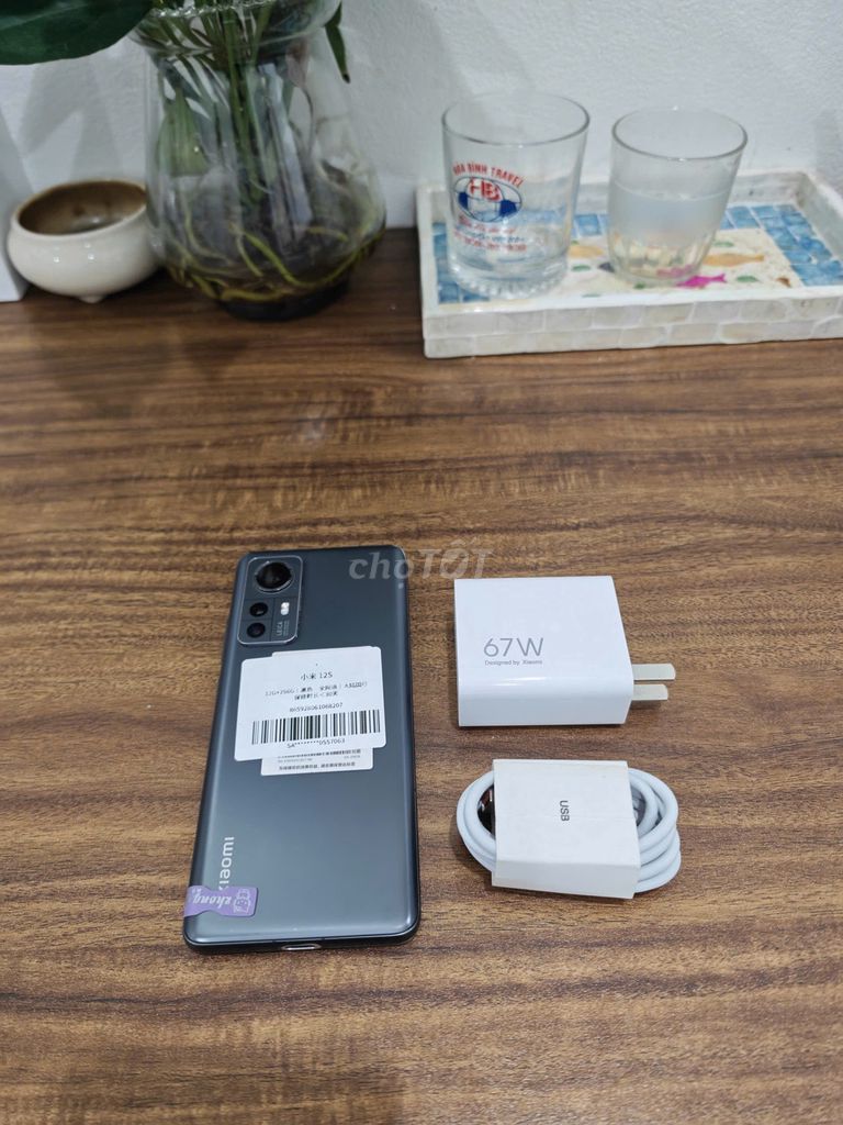 Xiaomi Mi 12S Đen 12/256 sạc 67w có ship COD. Mua bán Điện thoại tại Quận Hoàng Mai Hà Nội được đăng bởi Trần Ngọc Hiếu hình 1