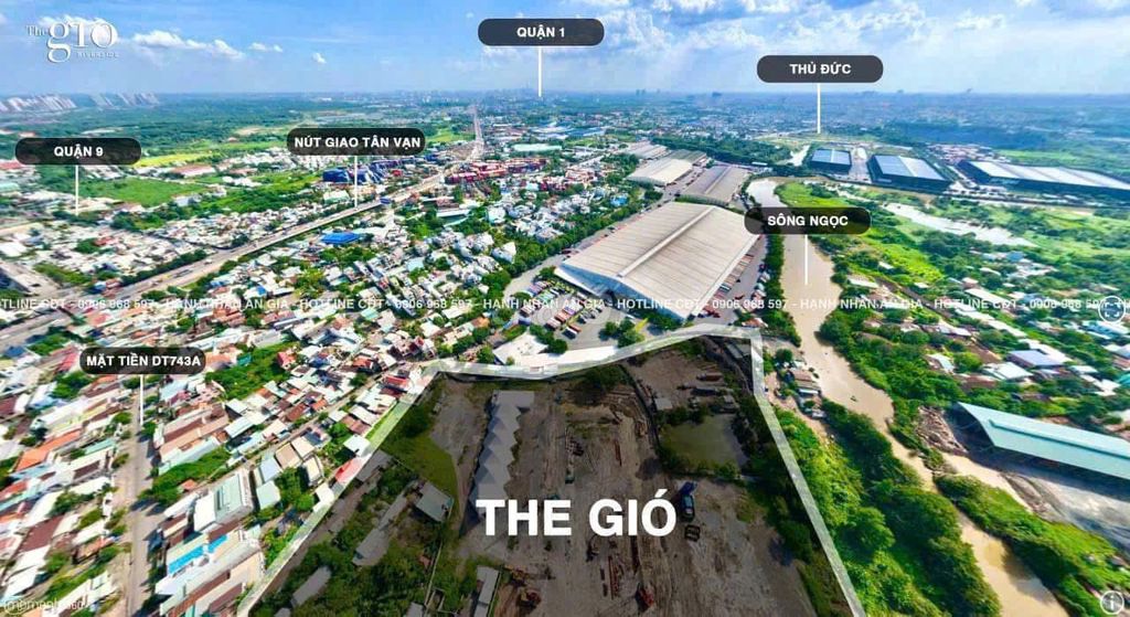 The Gió Riverside chỉ từ 40tr/m2, TT 50%, trả 1% mỗi tháng là nhận nha