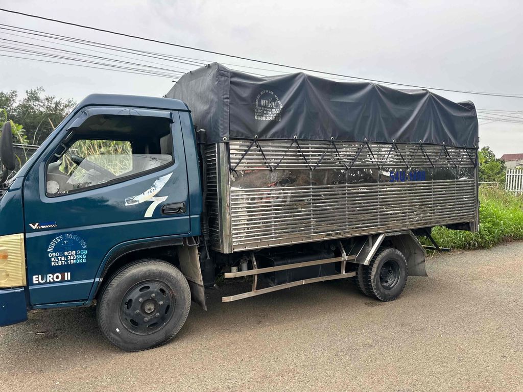 xe tải veam sx 2010 tải 1t5 thùng bạc 3m7. Mua bán Xe tải, xe ben tại Huyện Bàu Bàng Bình Dương được đăng bởi Trần Văn Quang hình 5