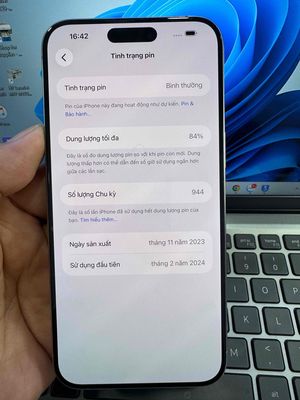 Apple iPhone 15 Pro Max 256GB Natural Titanium 99%