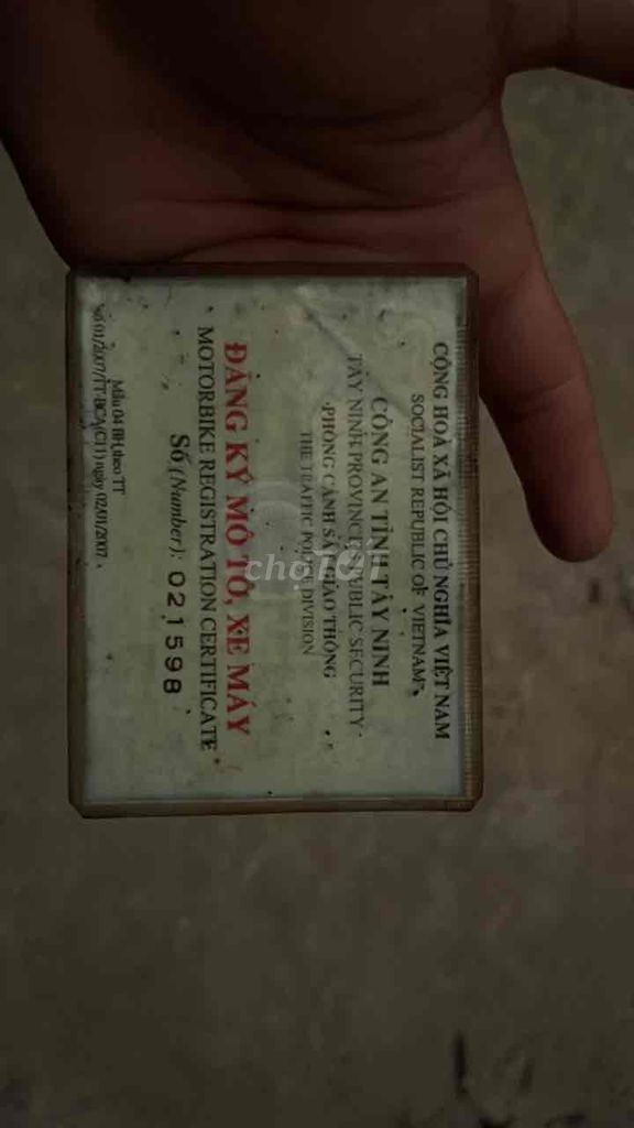 Honda Dream II Đỏ. Mua bán Xe máy tại Huyện Dương Minh Châu Tây Ninh được đăng bởi Nguyễn Thành Sang hình 8