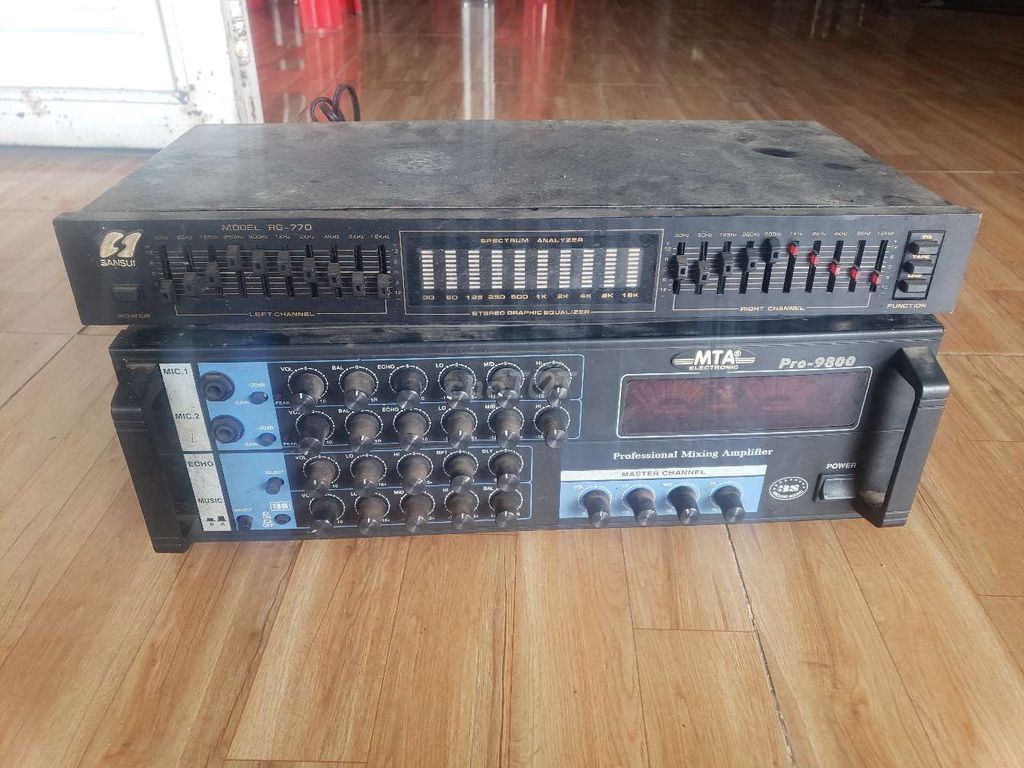 Âm ly 8 sò và lược Sansui RG-770 Đen. Mua bán Tivi, Âm thanh tại Huyện Phong Điền Cần Thơ được đăng bởi HẢI PHONG ĐIỀN GẦN MỘ PHAN VĂN TRỊ  hình 1
