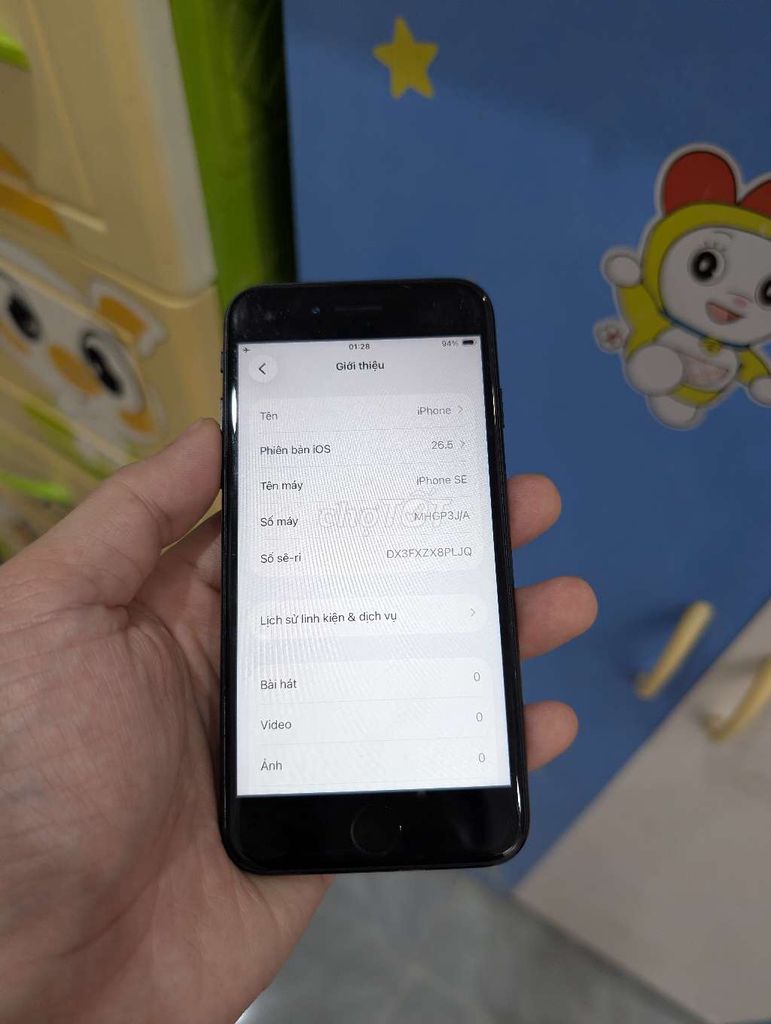 iPhone SE 2 64GB Đen 99%. Mua bán Điện thoại tại Thành phố Biên Hòa Đồng Nai được đăng bởi hung hình 1