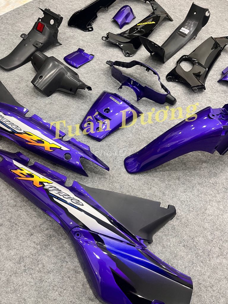 Dàn Áo Wave ZX Màu Tím Huế Cho Xe Wave ZX Tím. Mua bán Phụ tùng xe tại Quận Hà Đông Hà Nội được đăng bởi Phụ Tùng Xe Tuấn Dương hình 3