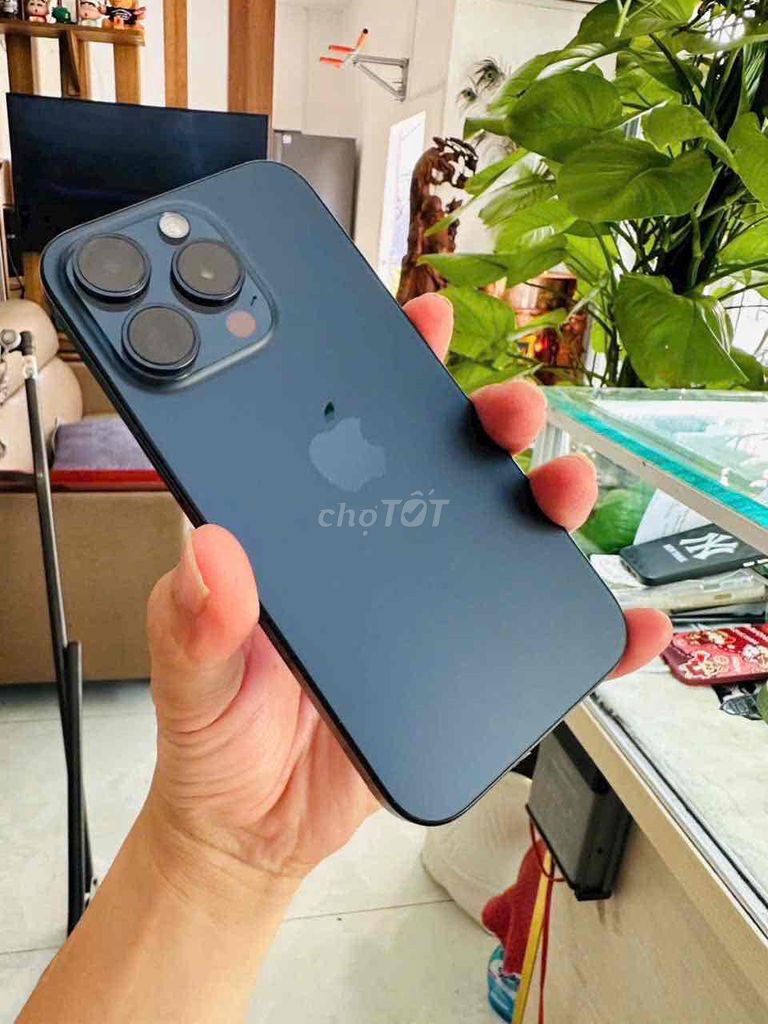 iPhone 15 Pro 128GB Xanh Mỹ zin áp đẹp kengpin90%. Mua bán Điện thoại tại Thành phố Biên Hòa Đồng Nai được đăng bởi Oanh Hoang hình 1