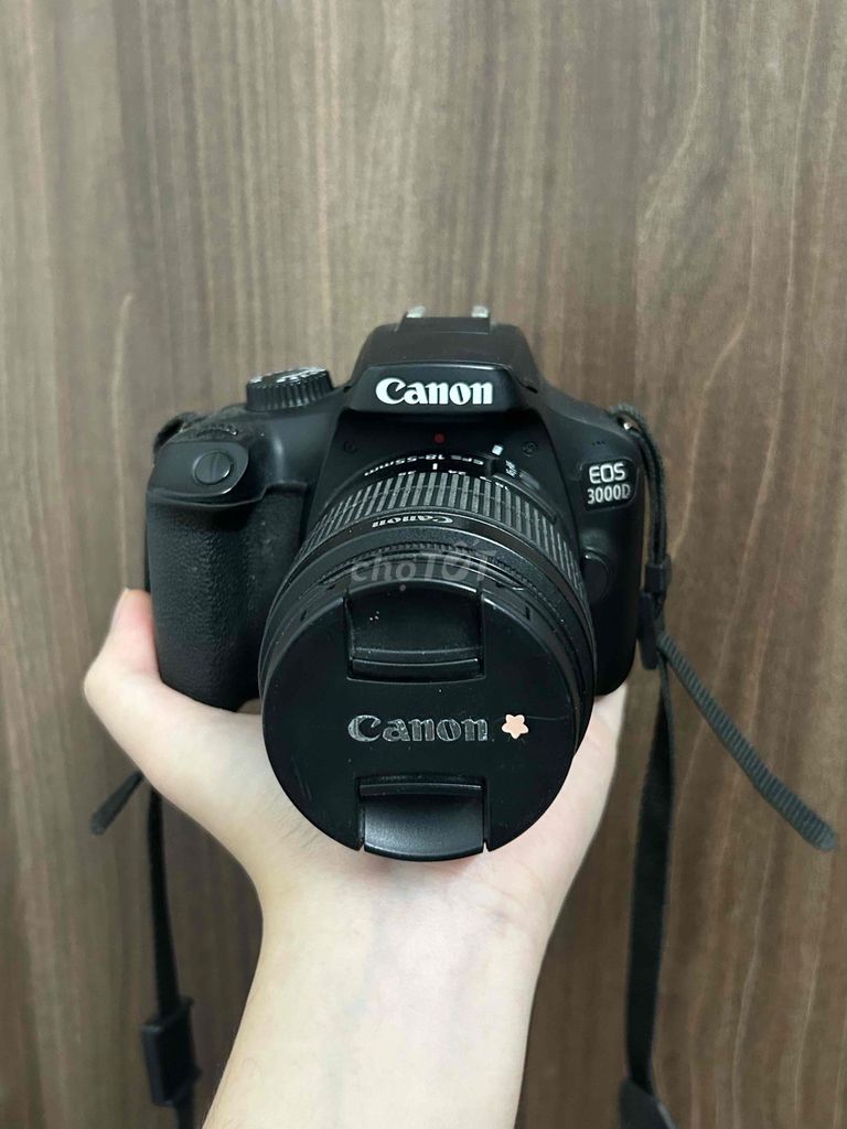 Máy ảnh Canon EOS 3000D Đen Đã sử dụng. Mua bán Máy ảnh, Máy quay tại Quận Thanh Khê Đà Nẵng được đăng bởi Nguyễn Chánh hình 1