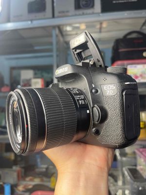 Full Combo Canon 7D + lens 18-55 STM đầy đủ pk
