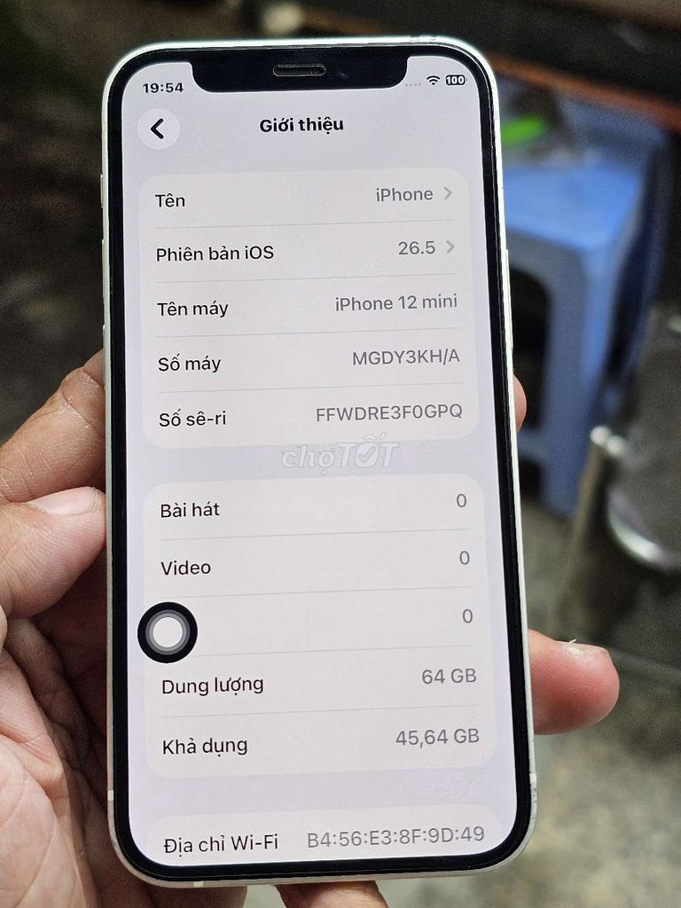 iPhone 12 mini quốc tế zin áp xuất . Mua bán Điện thoại tại Quận 8 Tp Hồ Chí Minh được đăng bởi Thiên Hòa mobile  hình 1