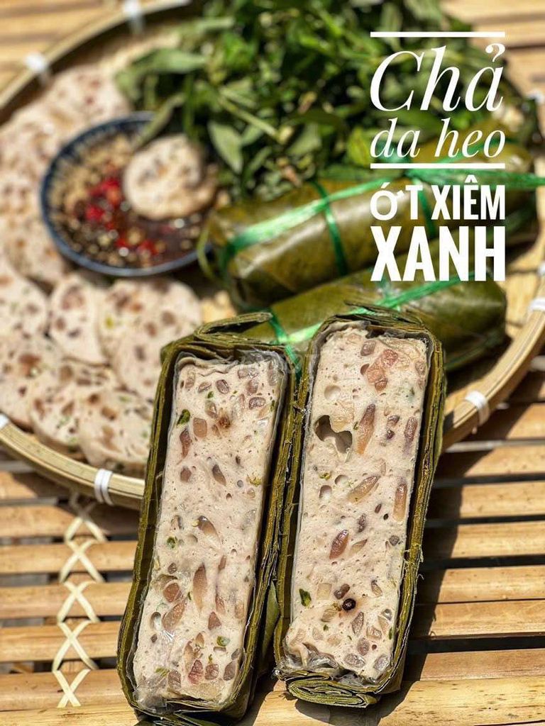 Chả da ớt xiêm xanh