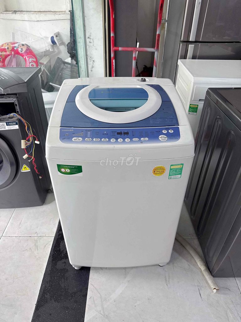 Máy giặt Toshiba 9kg , giá hssv, bao ship lắp 🤩🤩. Mua bán Máy giặt tại Thành phố Dĩ An Bình Dương được đăng bởi Thành Long hình 1