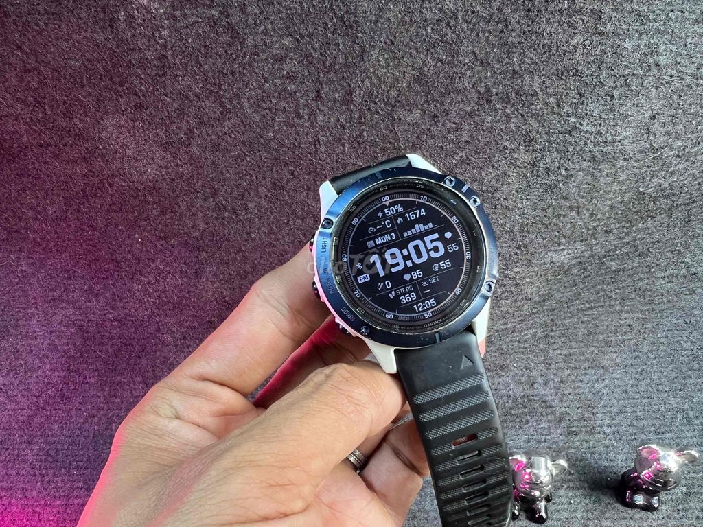 GL Garmin Fenix 6 Pro Solar Titanium có tiếngviệt. Mua bán Thiết bị đeo thông minh tại Quận Hoàng Mai Hà Nội được đăng bởi VANH AT Mobile Hitech 766 Trương Định HN hình 1