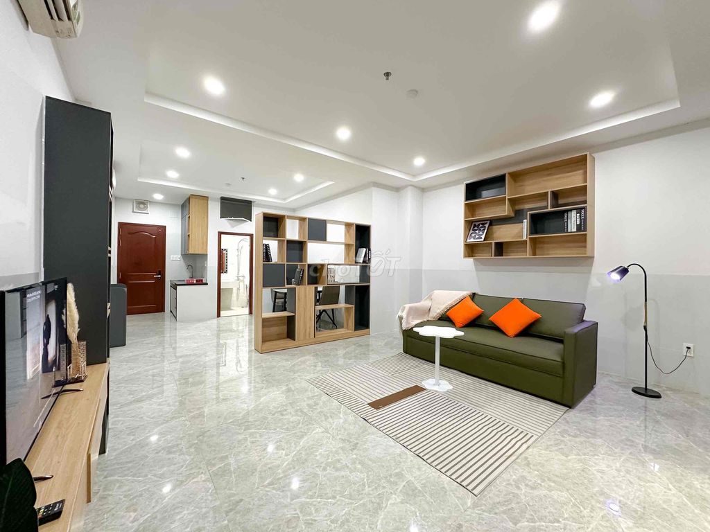 Căn hộ mới xây siêu rộng 65m2 Ban công full nội thất ngay Lotte Quận 7