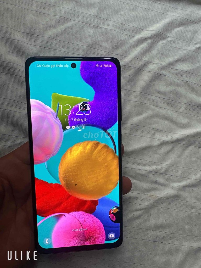 Samsung Galaxy A51 128GB Đen. Mua bán Điện thoại tại Thành phố Thuận An Bình Dương được đăng bởi dt thanh ly hình 1