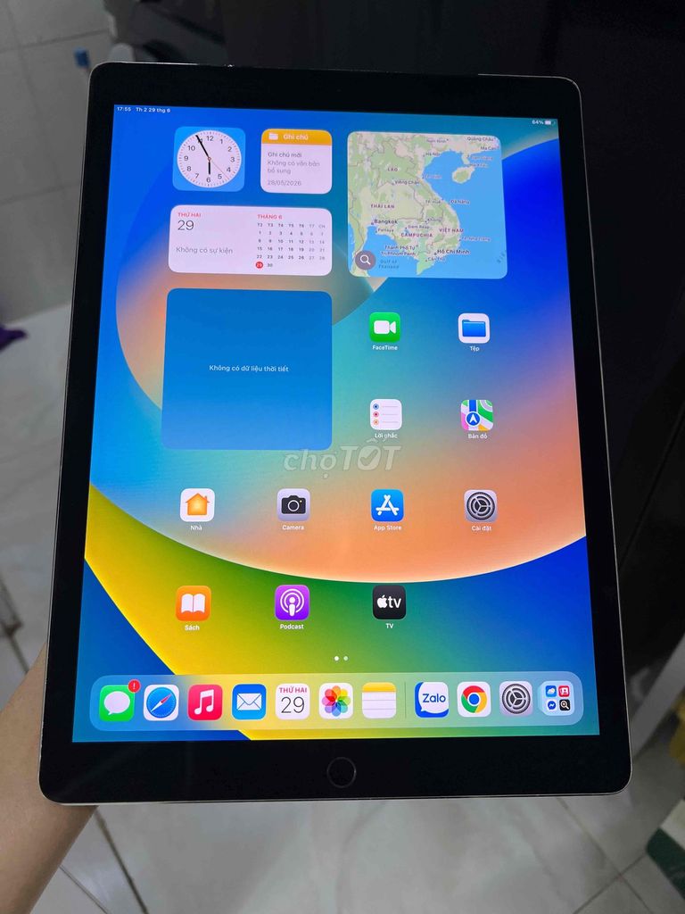 Apple iPad Pro 12.9. Mua bán Máy tính bảng tại Quận 8 Tp Hồ Chí Minh được đăng bởi Trung Nguyễn hình 1