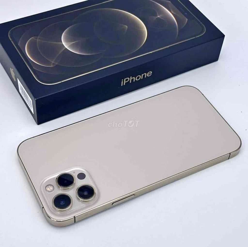 iPhone 12 Pro Max 128GB Gold FULLBOX BH APPLE 2023. Mua bán Điện thoại tại Quận 10 Tp Hồ Chí Minh được đăng bởi iStockHCM hình 1