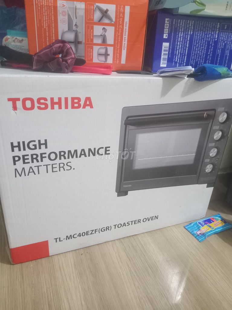 Lò nướng Toshiba TL-MC40EZF(GR) Mới. Mua bán Bếp, lò, đồ điện nhà bếp tại Huyện Việt Yên Bắc Giang được đăng bởi Bùi Đình Vụ hình 1