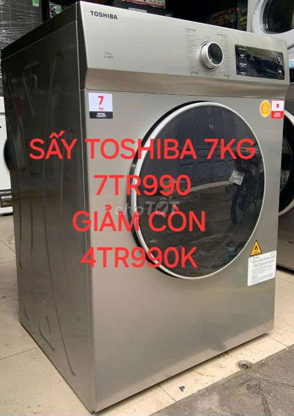 Máy sấy toshiba newseal bảo hành hãng