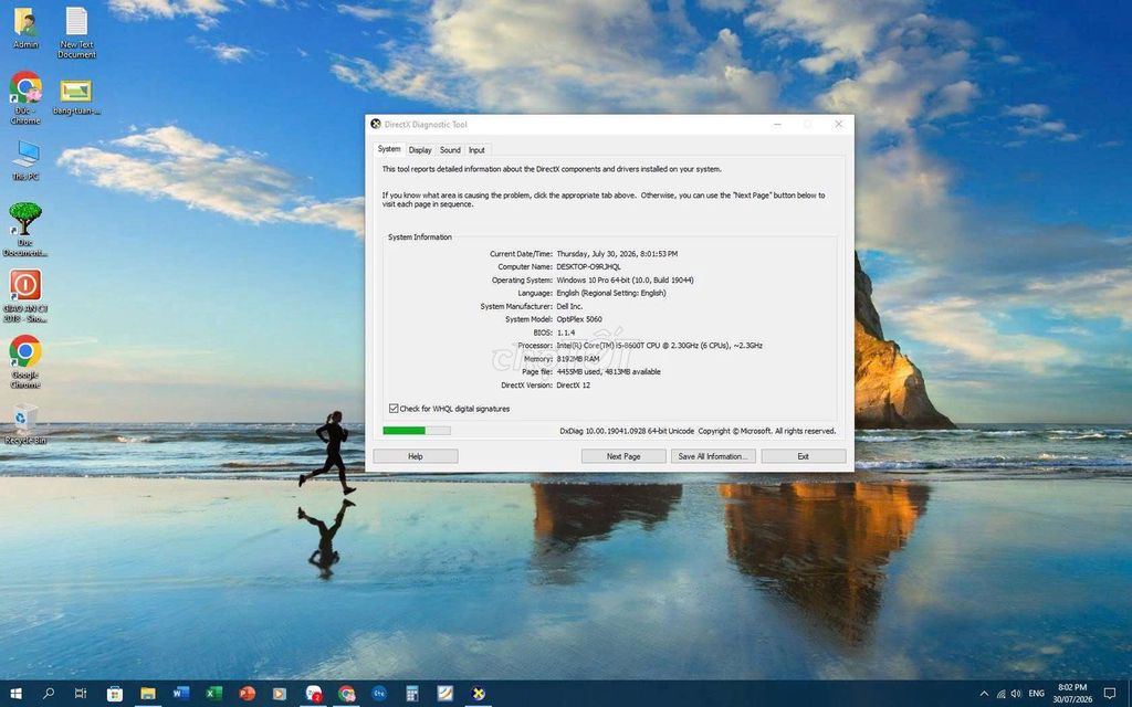 Dell OptiPlex 5060 i5 Gen 8, 22 inch 8GB/500GB. Mua bán Máy tính để bàn tại Thị xã Từ Sơn Bắc Ninh được đăng bởi Đức gv hình 1