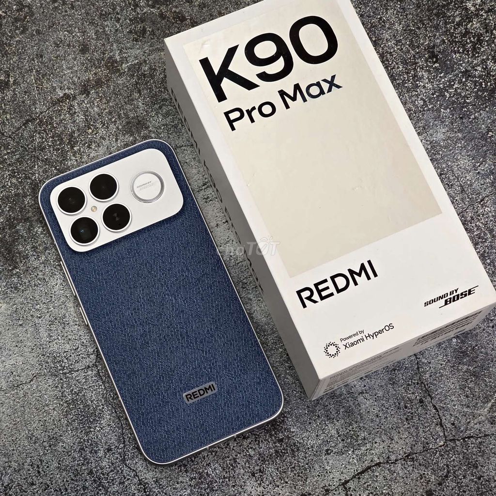 Xiaomi Redmi K90 Pro Max Xanh Jean. Mua bán Điện thoại tại Quận Thanh Khê Đà Nẵng được đăng bởi Tú MB hình 1