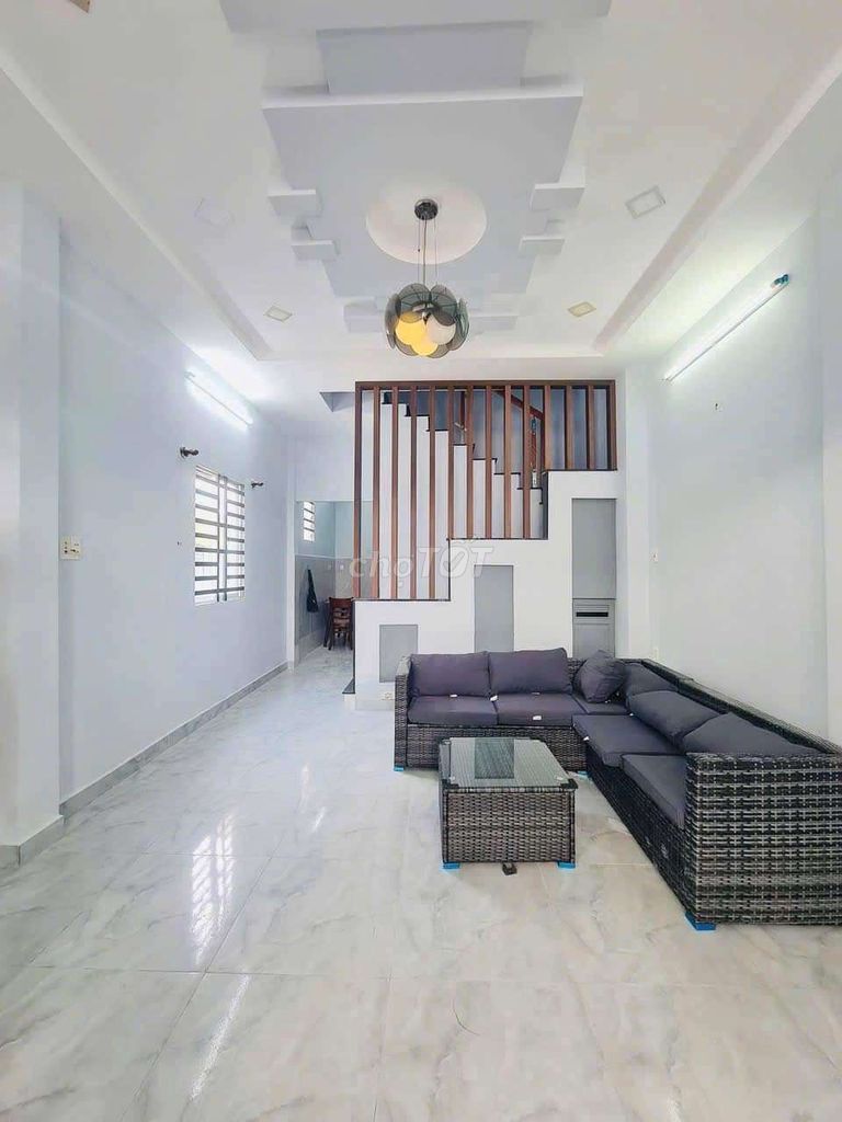 Nhà trệt lửng lầu giá hợp lý, 37m², hẻm ôtô, Phan Anh, Bình Tân,SHR.