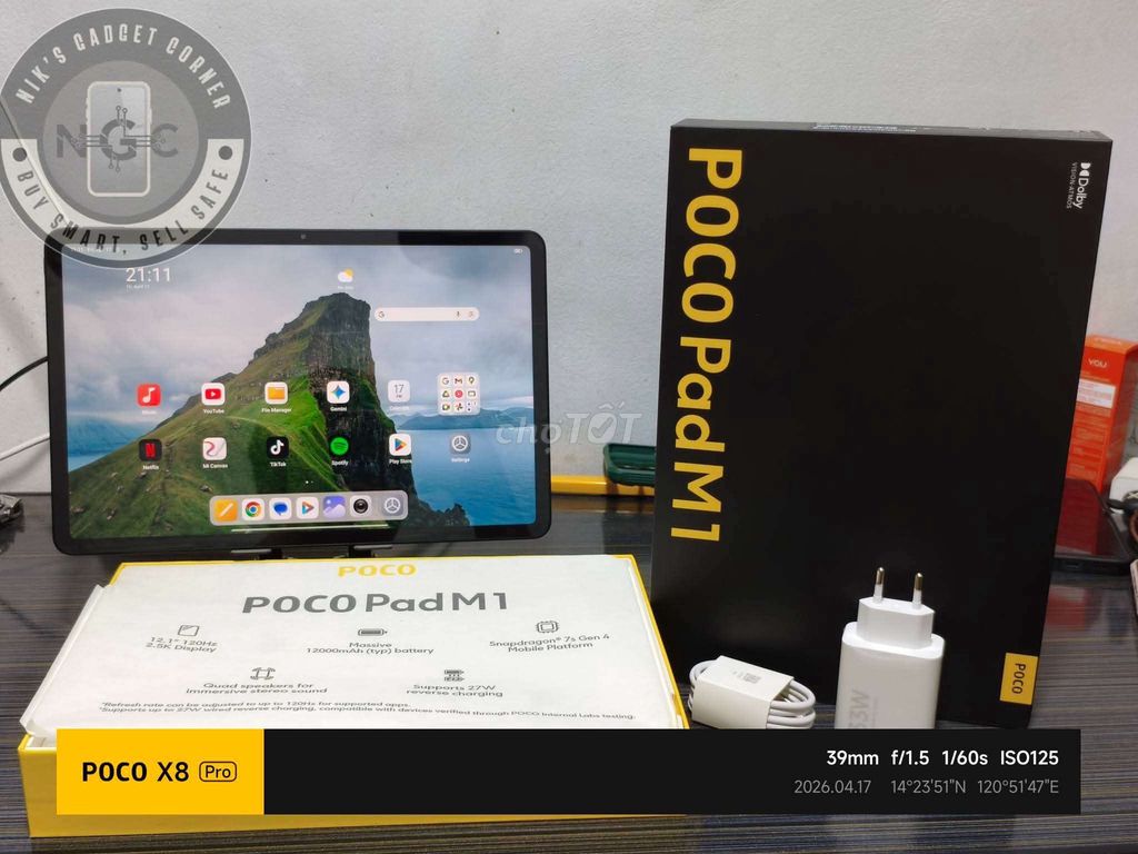 POCO Pad M1 12.1 inch 8GB/256GB. Mua bán Máy tính bảng tại Quận Tân Phú Tp Hồ Chí Minh được đăng bởi Tùng hình 1
