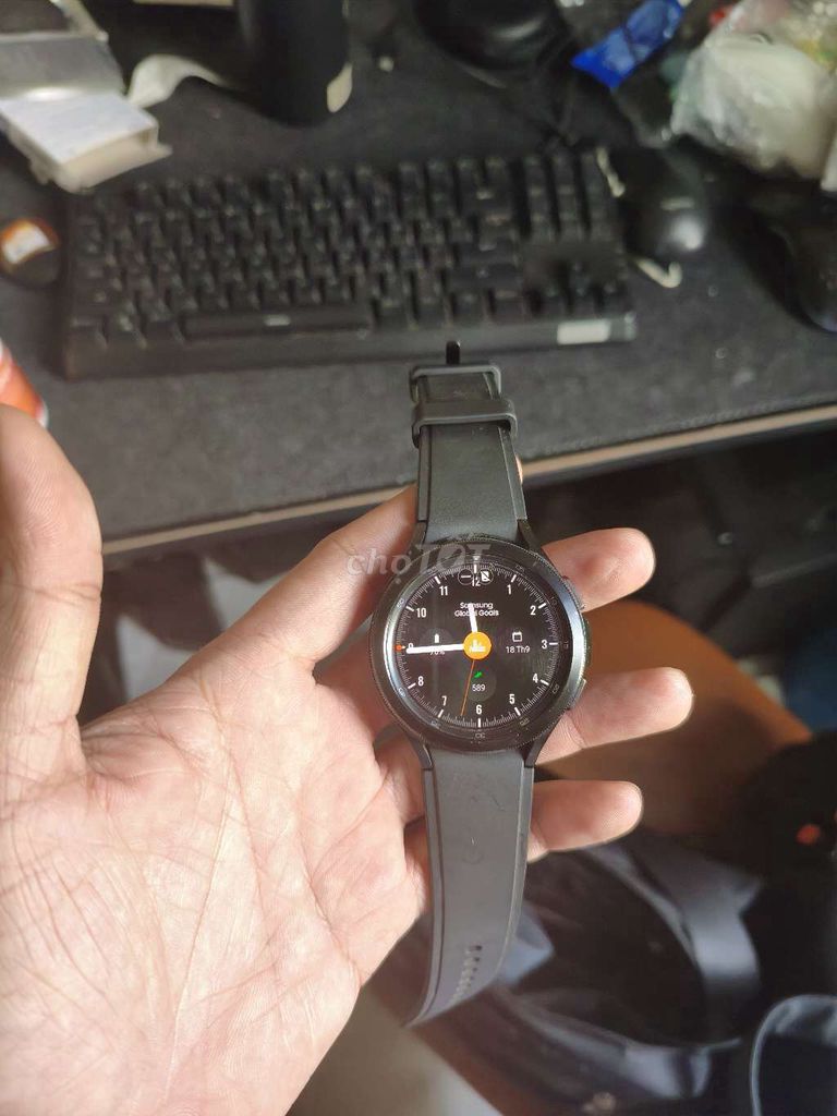 Samsung Watch 4 Classic 46mm Đen. Mua bán Thiết bị đeo thông minh tại Thành phố Thủ Đức Tp Hồ Chí Minh được đăng bởi Thành Nguyễn hình 1