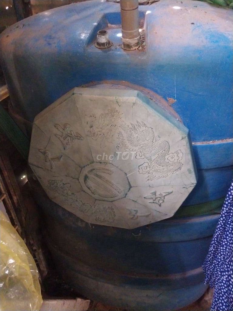Bồn chứa nước Nhựa Xanh 1500l. Mua bán Nội thất, đồ gia dụng khác tại Thành phố Pleiku Gia Lai được đăng bởi Văn Nhân hình 1