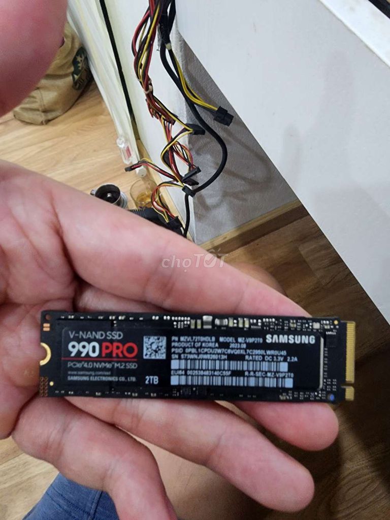 Ổ cứng SSD NVMe Samsung 990 Pro 2TB Mới 99%. Mua bán Linh kiện (RAM, Card...) tại Quận Thanh Xuân Hà Nội được đăng bởi Tuấn hình 1