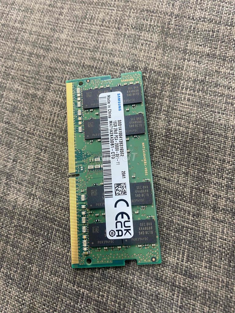 Ram 16G Hiệu Samsung ddr4 Bus 2400/2666mhz zin us