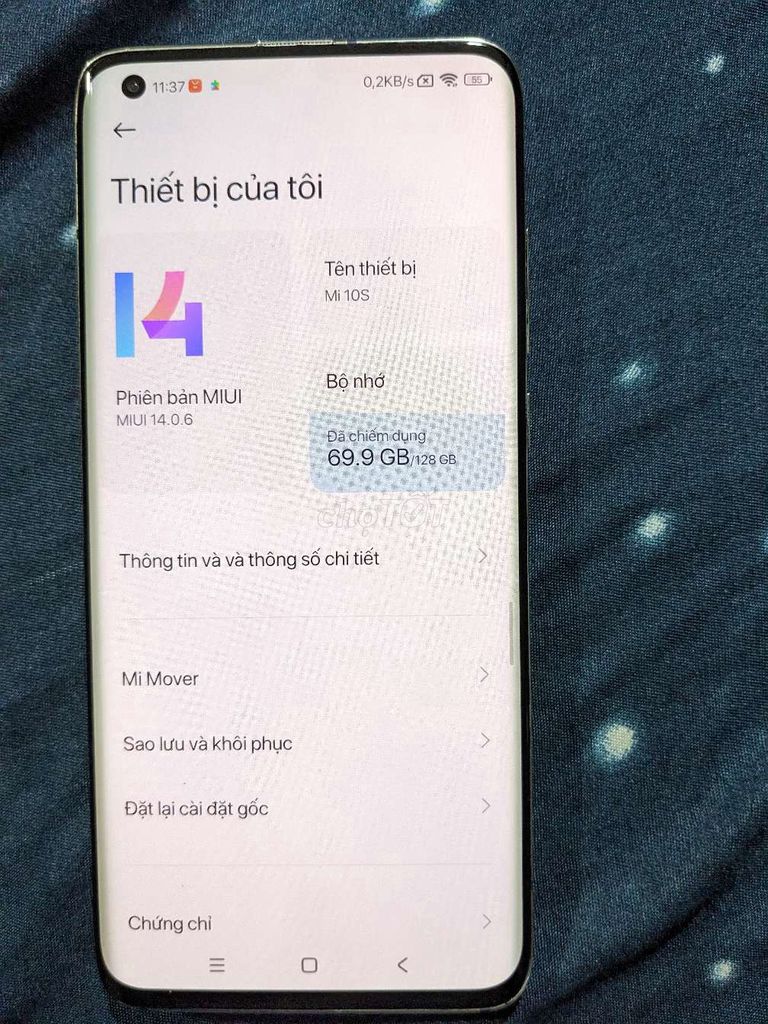 Xiaomi Mi 10S 8GB/128GB Trắng. Mua bán Điện thoại tại Quận Nam Từ Liêm Hà Nội được đăng bởi Hoàng Đông hình 1