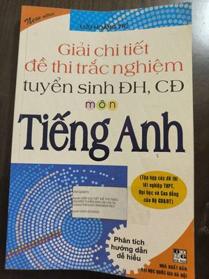 Sách tham khảo Tiếng Anh Lưu Hoằng Trí. Mua bán Sách tại Huyện Củ Chi Tp Hồ Chí Minh được đăng bởi Sách cũ sưu tầm