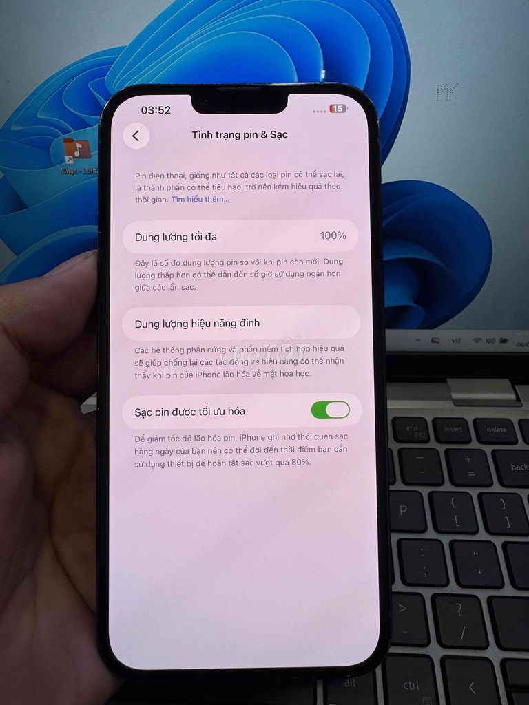 Apple iPhone 13 Pro Max 128GB Xanh 98.5%. Mua bán Điện thoại tại Quận 6 Tp Hồ Chí Minh được đăng bởi QUỐC THIÊN BÁN GÓP 0 ĐỒNG  hình 1