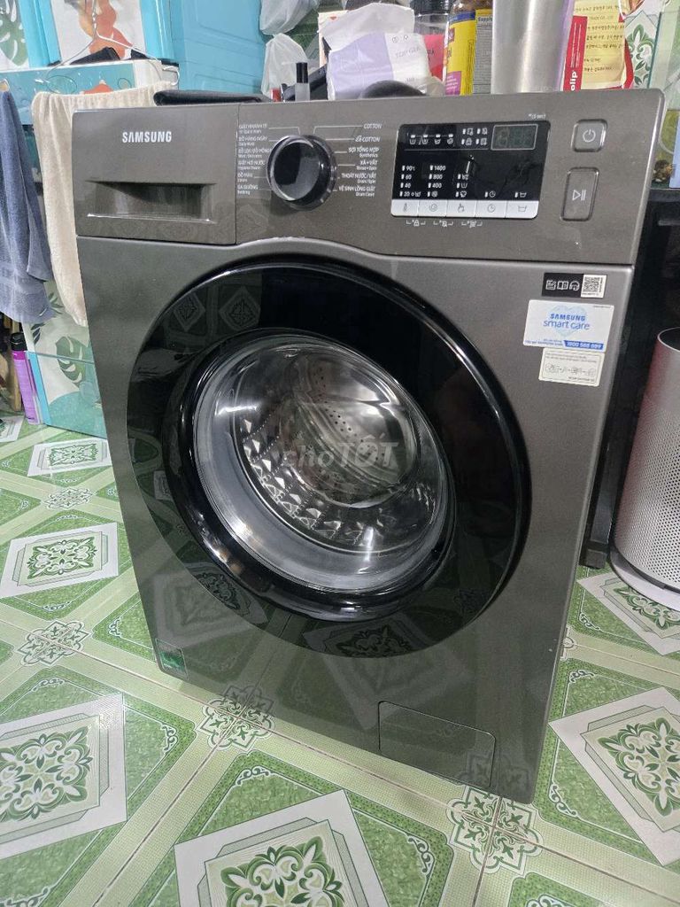 Máy giặt Samsung 8.5kg cửa trước Xám đã sử dụng. Mua bán Máy giặt tại Quận Tân Bình Tp Hồ Chí Minh được đăng bởi Loc hình 1