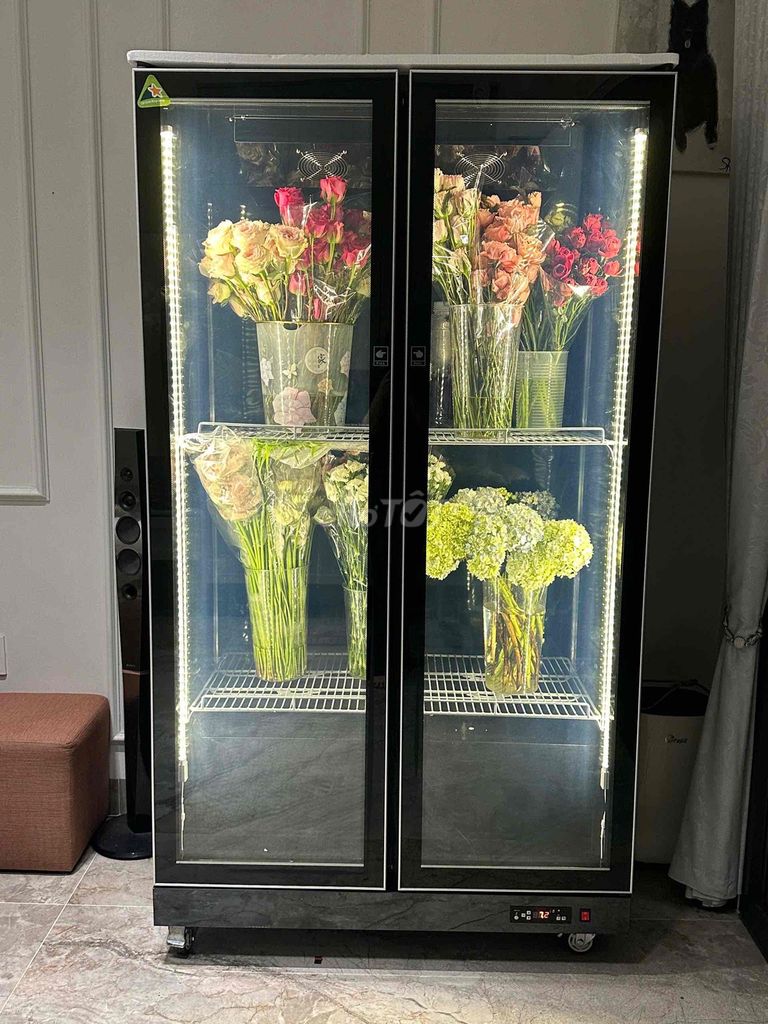 Tủ trưng bày hoa Đen Hợp kim kính cường lực. Mua bán Tủ lạnh tại Quận Hồng Bàng Hải Phòng được đăng bởi Phượng hình 1