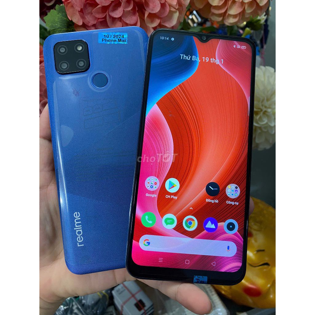 Realme C21Y 32GB Xanh. Mua bán Điện thoại tại Quận Ba Đình Hà Nội được đăng bởi Phuong mr hình 1