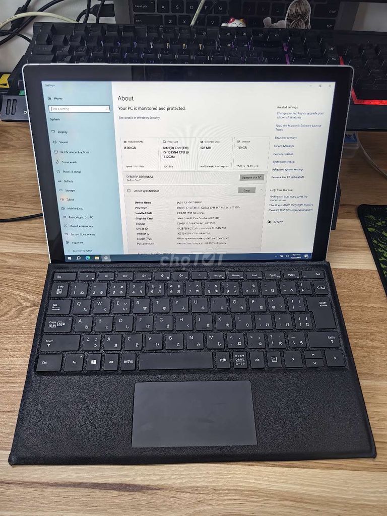Xác Surface Pro 7 i5 1035G4 8G/128G. Mua bán Laptop tại Quận Hoàng Mai Hà Nội được đăng bởi Nguyễn Huynh hình 1