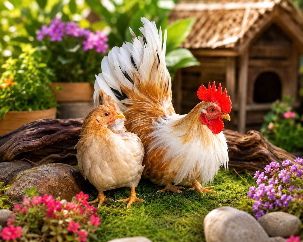 Gà tre kiểng mini đa dạng cả hai. Mua bán Gà tại Quận Bình Tân Tp Hồ Chí Minh được đăng bởi Nông Trại Xanh Phương Nam hình 1