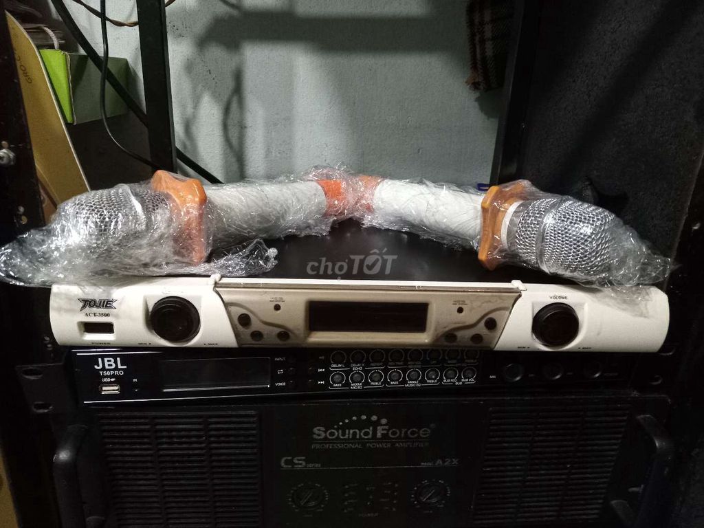 Micro TOJIE ACE-3000 Trắng Âm thanh trong trẻo. Mua bán Tivi, Âm thanh tại Quận Gò Vấp Tp Hồ Chí Minh được đăng bởi hoang binh hình 1