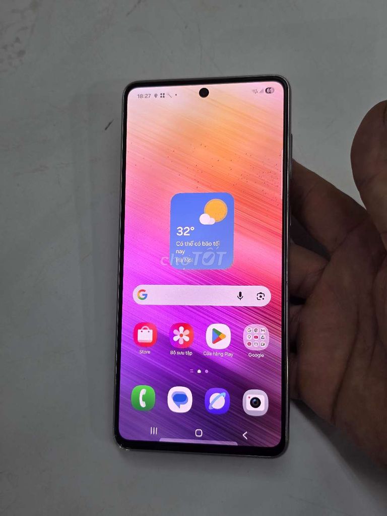 Samsung A73 5g đẹp 98%. Mua bán Điện thoại tại Quận Cầu Giấy Hà Nội được đăng bởi chú Hùng 60t 163HQV hình 1