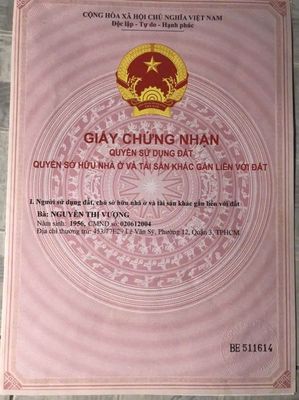 Nhà Quận 3 xây mới 100%, 8 phòng cho thuê – thu nhập 38tr/th ,sổ riêng. Mua bán nhà ở tại Quận 3 Tp Hồ Chí Minh được đăng bởi Tăng Phục