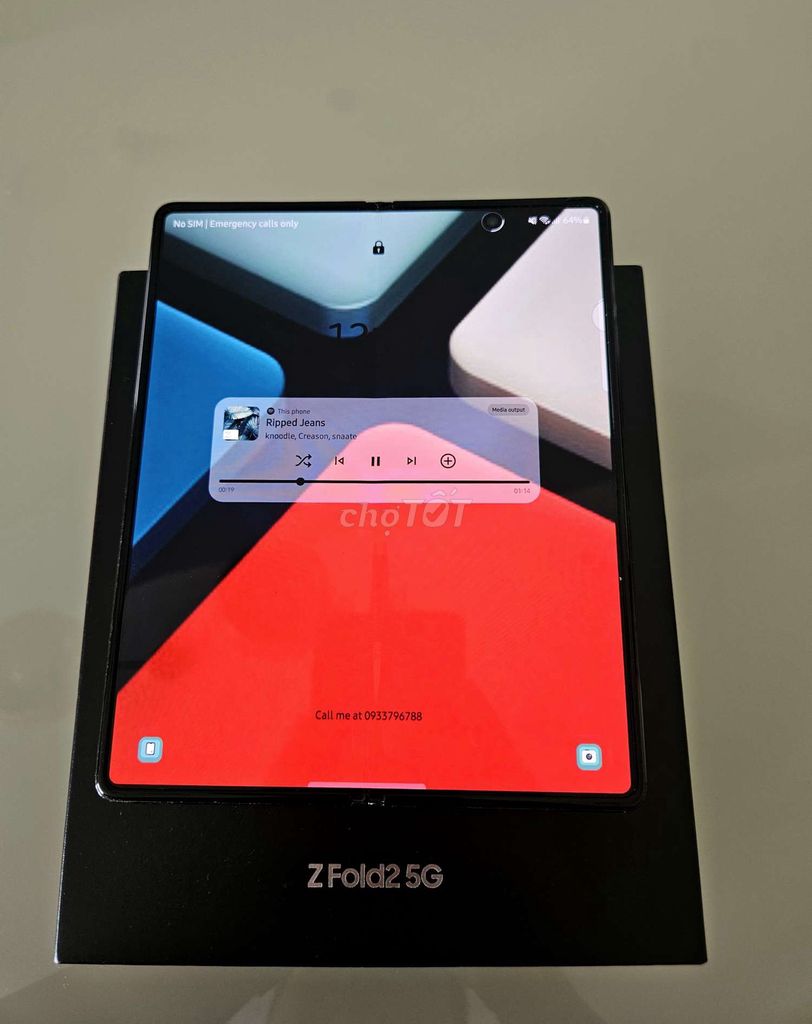 Samsung Vietnam Z Fold2 5G Đen 12GB/256GB 99%. Mua bán Điện thoại tại Quận 7 Tp Hồ Chí Minh được đăng bởi Luan hình 1